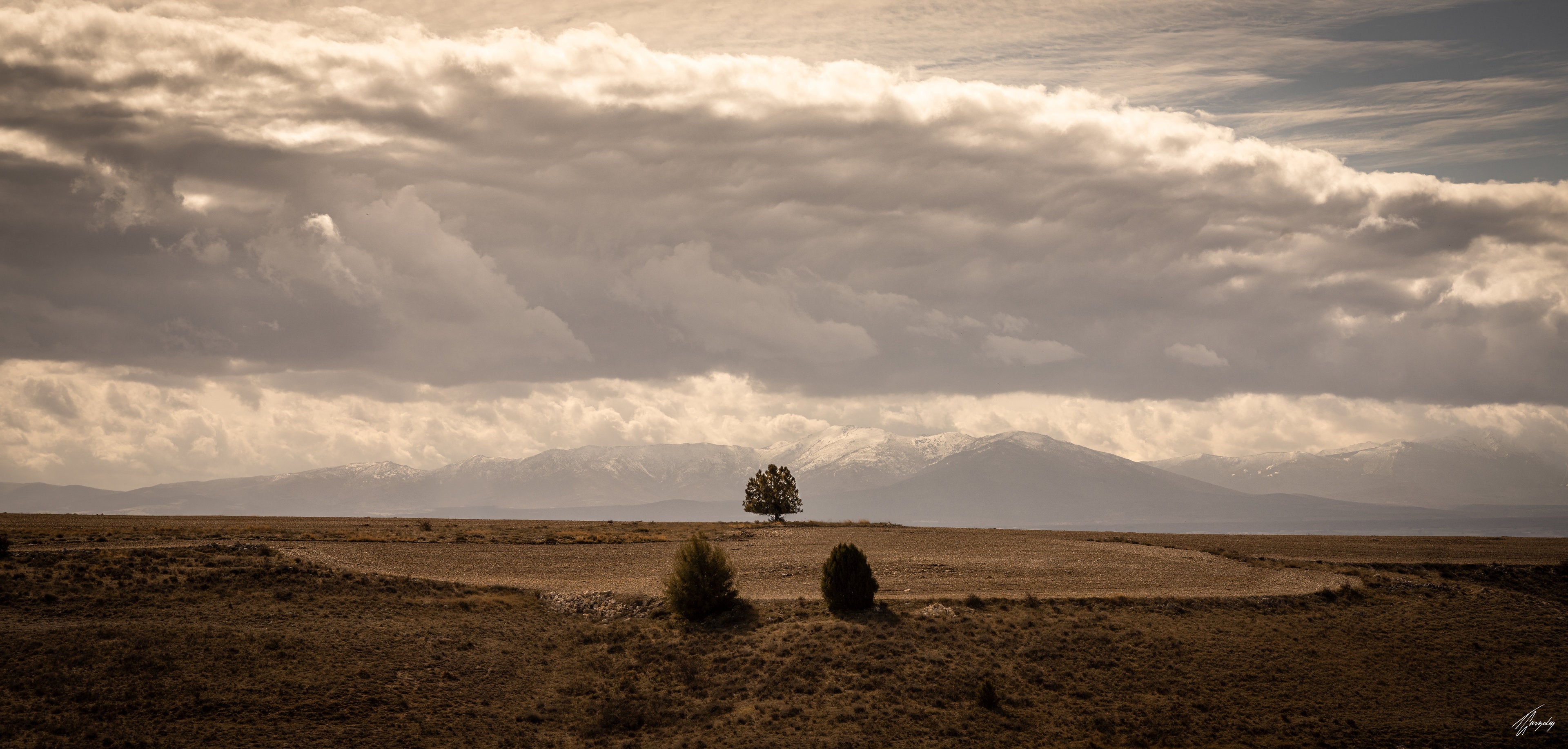 Nubes y Sierra